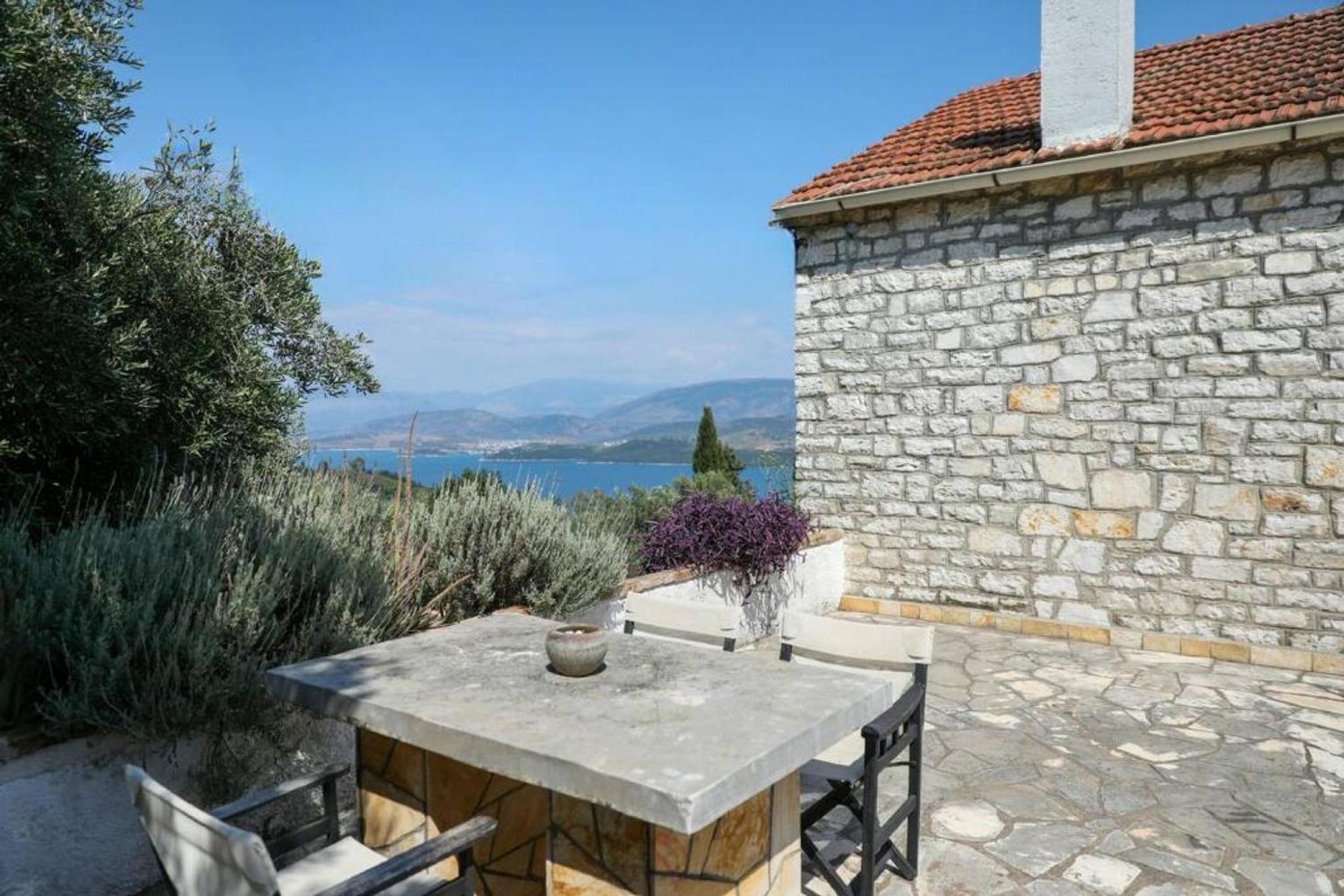 Sinies Stone Cottage - Ne Corfu Agnítsini Eksteriør bilde